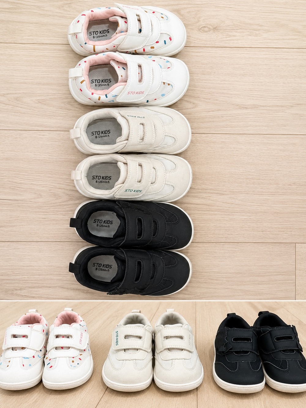 STQ Toddler Size 8 Shoe Bundle
